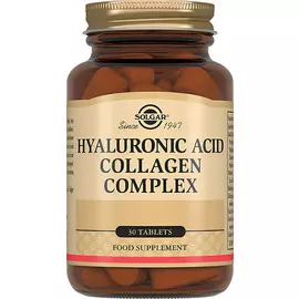 Комплекс коллагена и гиалуроновой кислоты, 30 таблеток, Solgar