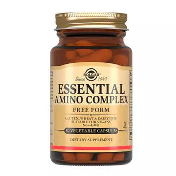 Комплекс основных аминокислот, 30 капсул, Solgar