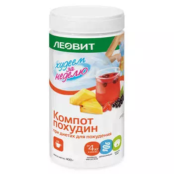 Компот Похудин Худеем за неделю, 400 г, ЛЕОВИТ