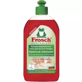 Концентрированный гель для мытья посуды (Красный апельсин), 0.5 л,Frosch