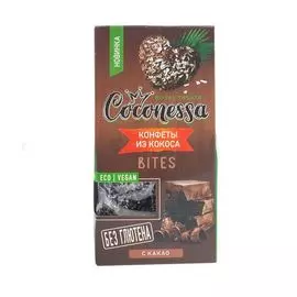 Конфеты кокосовые "Какао", 90 гр, Coconessa