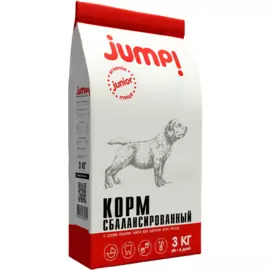 Корм для собак Jump Junior, 3 кг, JUMP