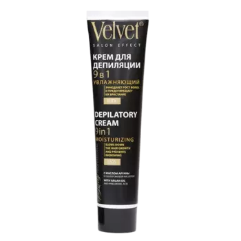 Крем для депиляции 9в1 увлажняющий, 125 мл, Velvet
