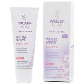 Крем для гиперчувствительной кожи в области пеленания с алтеем 50 мл, Weleda