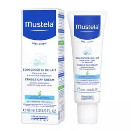 Крем для кожи головы при молочных корочках, 40 мл, MUSTELA