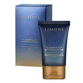 Крем для лица антивозрастной с плацентой, 50 мл, Limoni