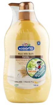 Крем-гель для душа "рисовое молочко", 750 мл, LION Thailand