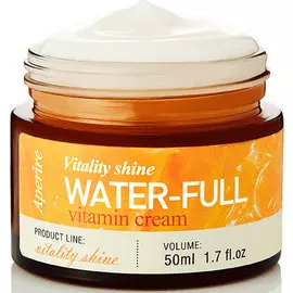 Крем интенсивно увлажняющий с витаминами "Vitality shine water-full vitamin", 50 мл, Aperire