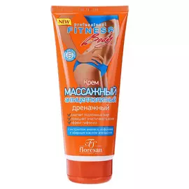 Крем массажный антицеллюлитный дренажный, 200 мл, FLORESAN