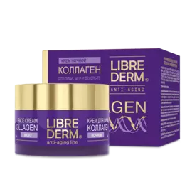 Крем ночной для уменьшения морщин и восстановления упругости, 50 мл, LIBREDERM