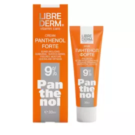 Крем «Пантенол Форте» 9%, 30 мл, LIBREDERM