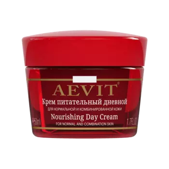 Крем Питательный дневной для нормальной и комбинированной кожи, AEVIT, 50 мл, Librederm