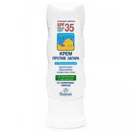 Крем против загара отбеливающий SPF35, 125 мл, FLORESAN