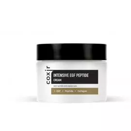 Крем с пептидами и EGF для регенерации кожи Intensive Egf Peptide Cream, 50 мл, COXIR
