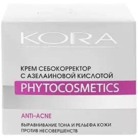 Крем себокорректор с азелаиновой кислотой, 50 мл, Kora
