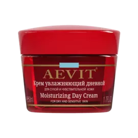 Крем Увлажняющий дневной для сухой и чувствительной кожи, AEVIT, 50 мл, Librederm