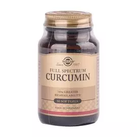 Куркумин, 30 капсул, Solgar