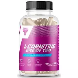 L-Carnitin + Green Tea, 90 капсул, Trec Nutrition