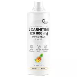 L-Carnitine Concentrate 120 000 Power, ананас, 1 л, Optimum System