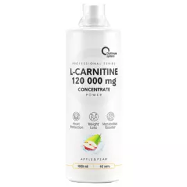 L-Carnitine Concentrate 120 000 Power , яблоко и груша, 1 л, Optimum System