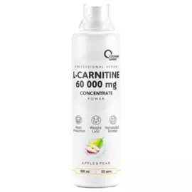L-Carnitine Concentrate 60 000 Power, яблоко груша, 500 мл, Optimum System