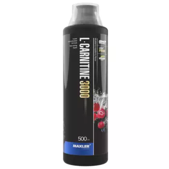 L-карнитин L-Carnitine 3000, вкус Черника-малина, 500 мл, MAXLER