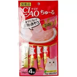 Лакомство для кошек лосось и парное филе курицы, 56 гр, Japan Premium Pet