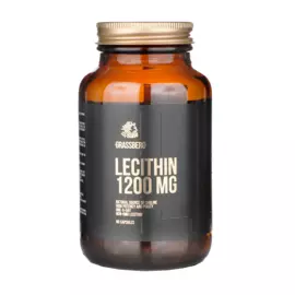 Лецитин, 1200 мг, 60 капсул, GRASSBERG