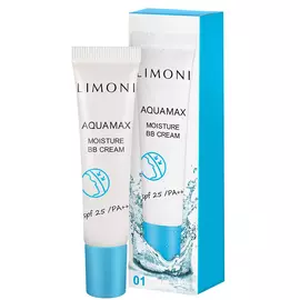 LIMONI ББ крем для лица увлажняющий тон №1 Aquamax Moisture BB Cream 15ml