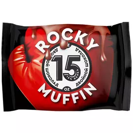 Маффин, двойной шоколад, 55г*8 шт, Muffin Rocky