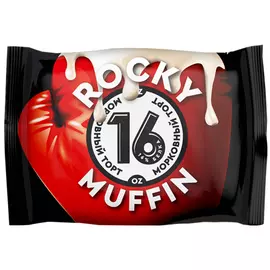 Маффин, морковный торт, 55г*8 шт, Muffin Rocky