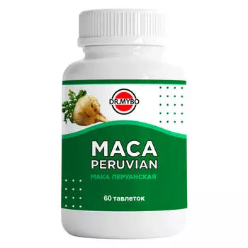 Мака Перуанская, 60 таблеток, Dr. Mybo