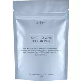 Маска альгинатная "Anti-Akne", 45 г, SmoRodina