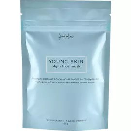 Маска альгинатная "Young Skin", 45 г, SmoRodina