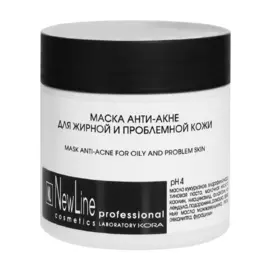 Маска анти-акне для жирной и проблемной кожи, 300 мл, Kora