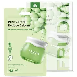 Маска для лица с зеленым виноградом, 10 шт, Frudia