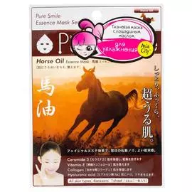 Маска для лица увлажняющая с лошадиным маслом, Essence, 1 шт, SUNSMILE