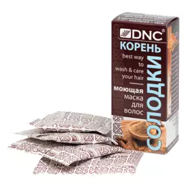 Маска моющая для волос Корень Солодки, 25 г*4, DNC