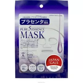 Маска с плацентой Pure5 Essence, 1 шт, JAPAN GALS