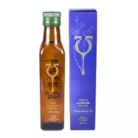 Масло из семян белого льна (стекло), 250 мл, Эльфа