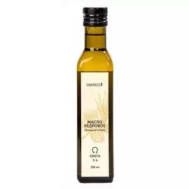 Масло кедровое сыродавленное, 250 мл, СИБЕРЕКО