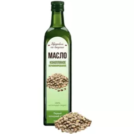 Масло конопляное, 500 мл, Здоровье со вкусом