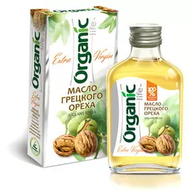 Масло пищевое нерафинированное грецкого ореха, 100 мл, Organic Life