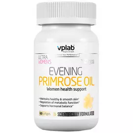 Масло примулы вечерней, 60 капсул, 1000 мг, VPLab