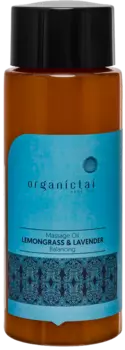 Массажное масло ЛЕМОНГРАСС и ЛАВАНДА балансирующее, 100 мл, OrganicTai