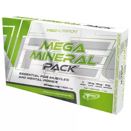 Минеральный комплекс Mega Mineral Pack, 60 капсул, Trec Nutrition