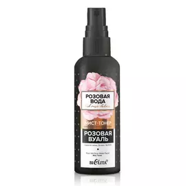 Мист-тонер для лица с розовой водой, Розовая вуаль, Розовая вода, 150 мл, Белита