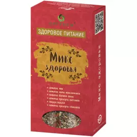 Микс здоровья (семена чиа и ягоды годжи, лен темный и светлый, кунжут темный и светлый), 200 гр, Оргтиум