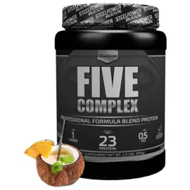 Многокомпонентный протеин FIVE COMPLEX, вкус «Пина Колада», 900 гр, STEELPOWER