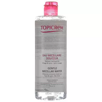 Мягкая мицеллярная вода 400 мл, Topicrem